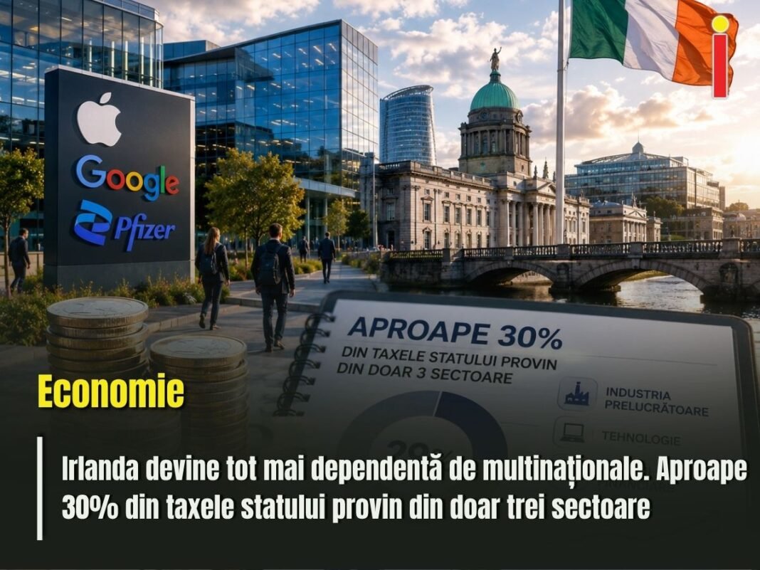 Dependența Irlandei de multinațională extrem de periculoasă