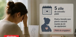 Irlanda propune cinci zile de concediu plătit pentru femeile care pierd o sarcină