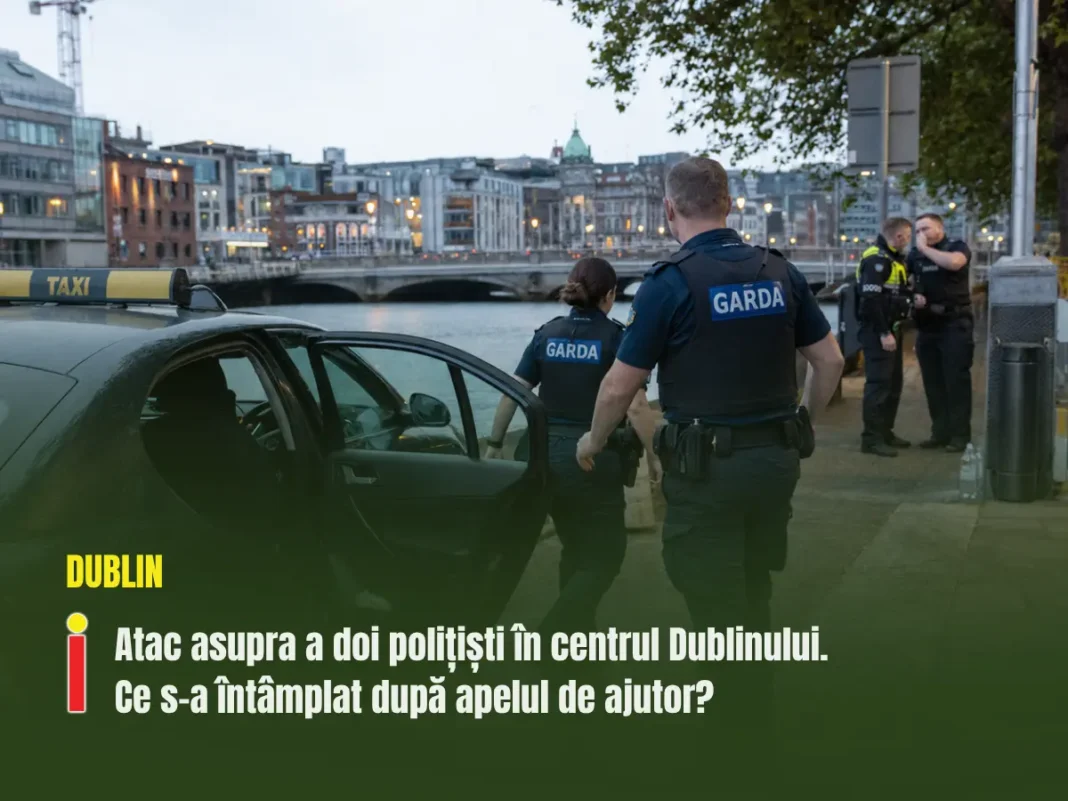 Atac asupra a doi polițiști în centrul Dublinului. Ce s-a întâmplat după apelul de ajutor