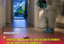 Internările după atacuri cu cuțitul au ajuns în Irlanda la cel mai ridicat nivel din ultimii 15 ani