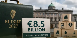 Bugetul Irlandei pentru 2027 pornește de la un pachet de 8,5 miliarde de euro. Reducerile de taxe, printre priorități