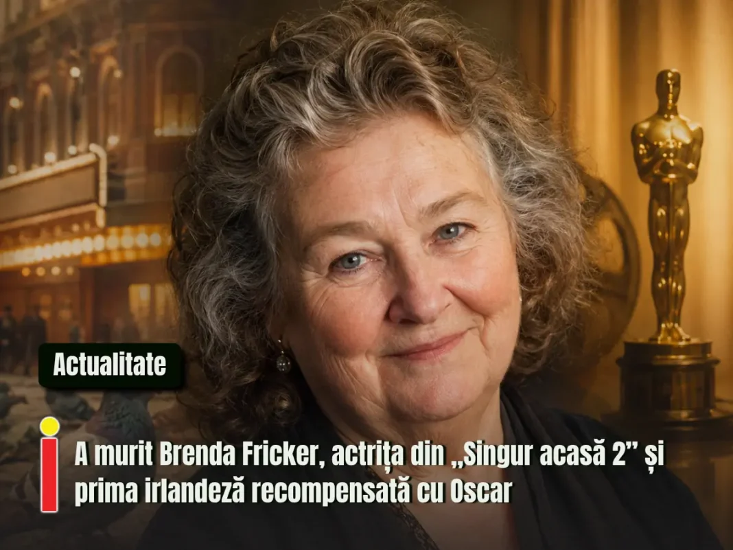 A murit Brenda Fricker, actrița din „Singur acasă 2” și prima irlandeză recompensată cu Oscar