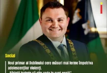 Noul primar al Dublinului cere măsuri mai ferme împotriva adolescenților violenți