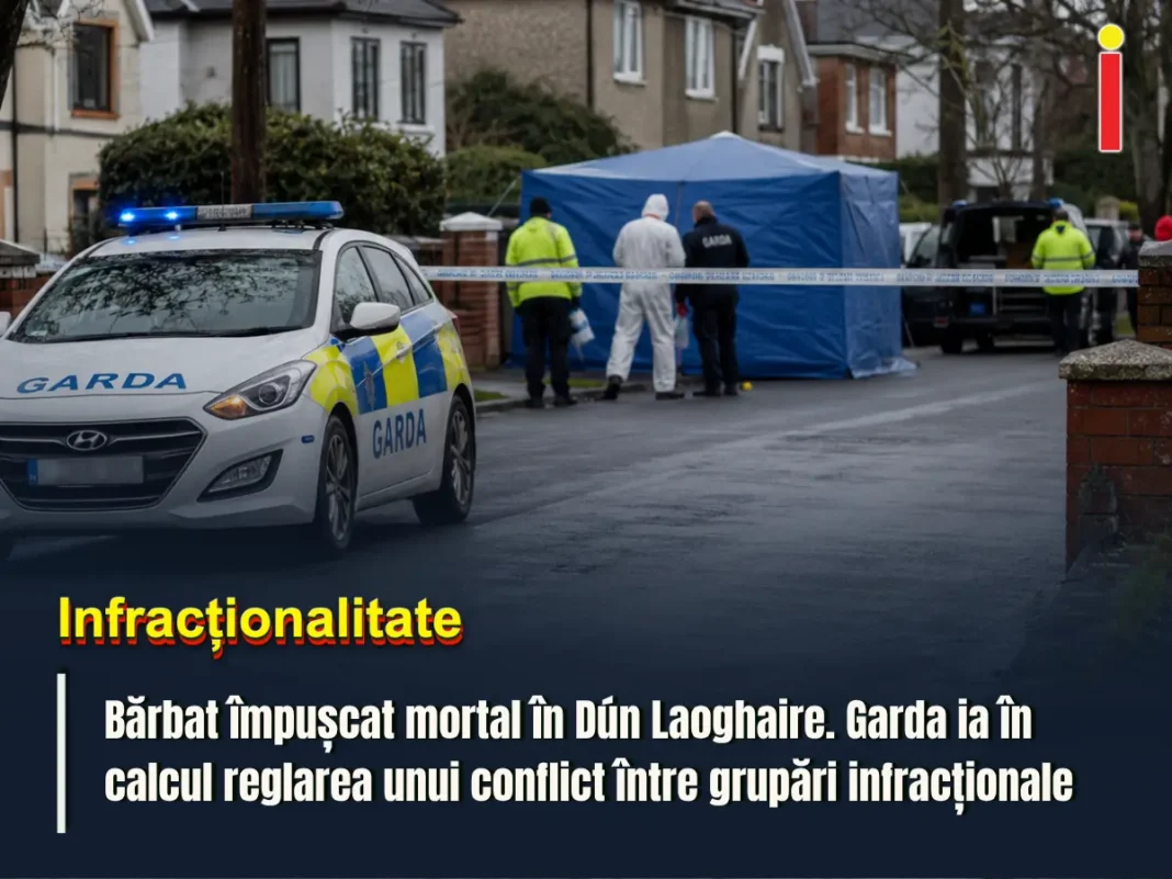 Bărbat împușcat mortal în Dún Laoghaire