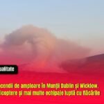 Incendii de amploare în Munții Dublin și Wicklow. Elicoptere și mai multe echipaje luptă cu flăcările