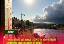 Irlanda intră într-o nouă perioadă de căldură intensă. Temperaturile pot ajunge la 29°C, iar spre mijlocul săptămânii cresc șansele de furtuni