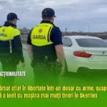 Bărbat aflat în libertate într-un dosar cu arme, suspectat că a lovit cu mașina mai mulți tineri în Skerries