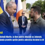 Micheál Martin, la Kiev pentru discuții cu Zelenski. Irlanda promite sprijin pentru aderarea Ucrainei la UE