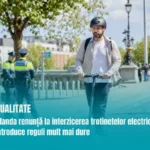 Irlanda renunță la interzicerea trotinetelor electrice și introduce reguli mult mai dure