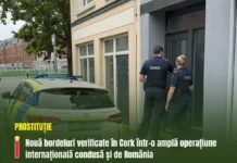 Nouă bordeluri verificate în Cork într-o amplă operațiune internațională condusă și de România