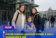 Protecția temporară a ucrainenilor în Irlanda ar putea fi prelungită până în 2028