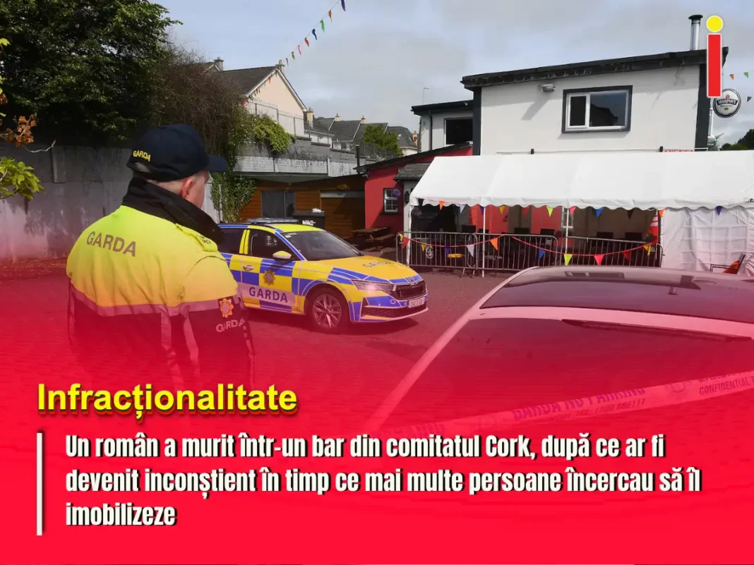Român mort într-un pub din Cork