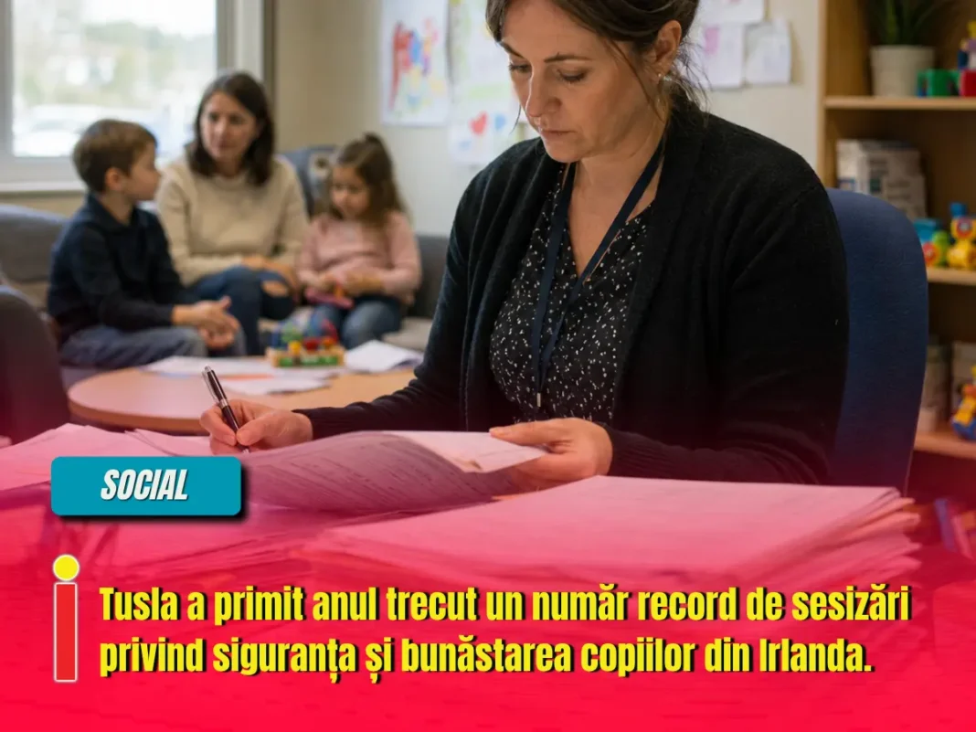 Record de sesizări la Tusla: peste 55.000 de copii din Irlanda au fost vizați în 2025