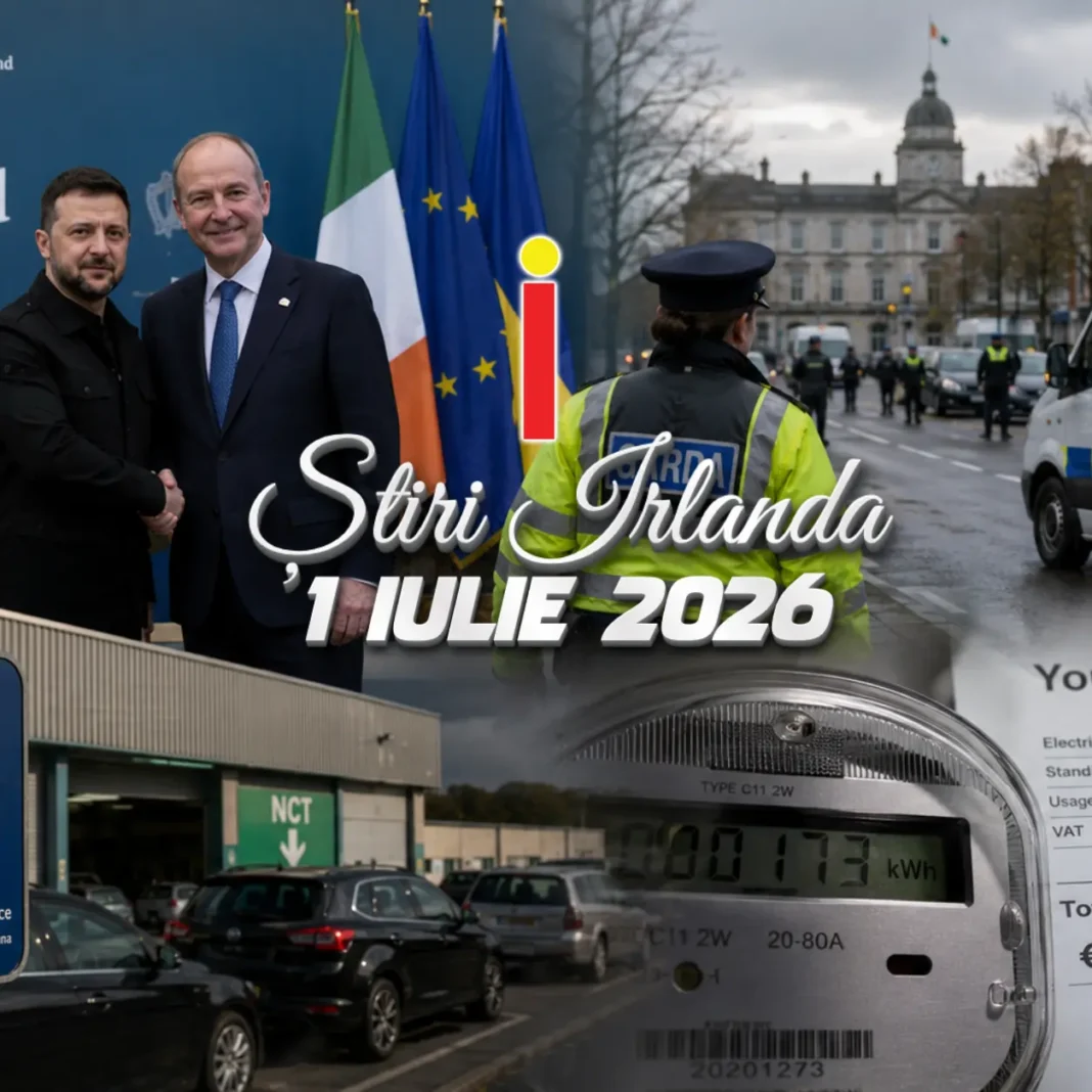 Știrile dimineții Irlanda 01 iulie 2026