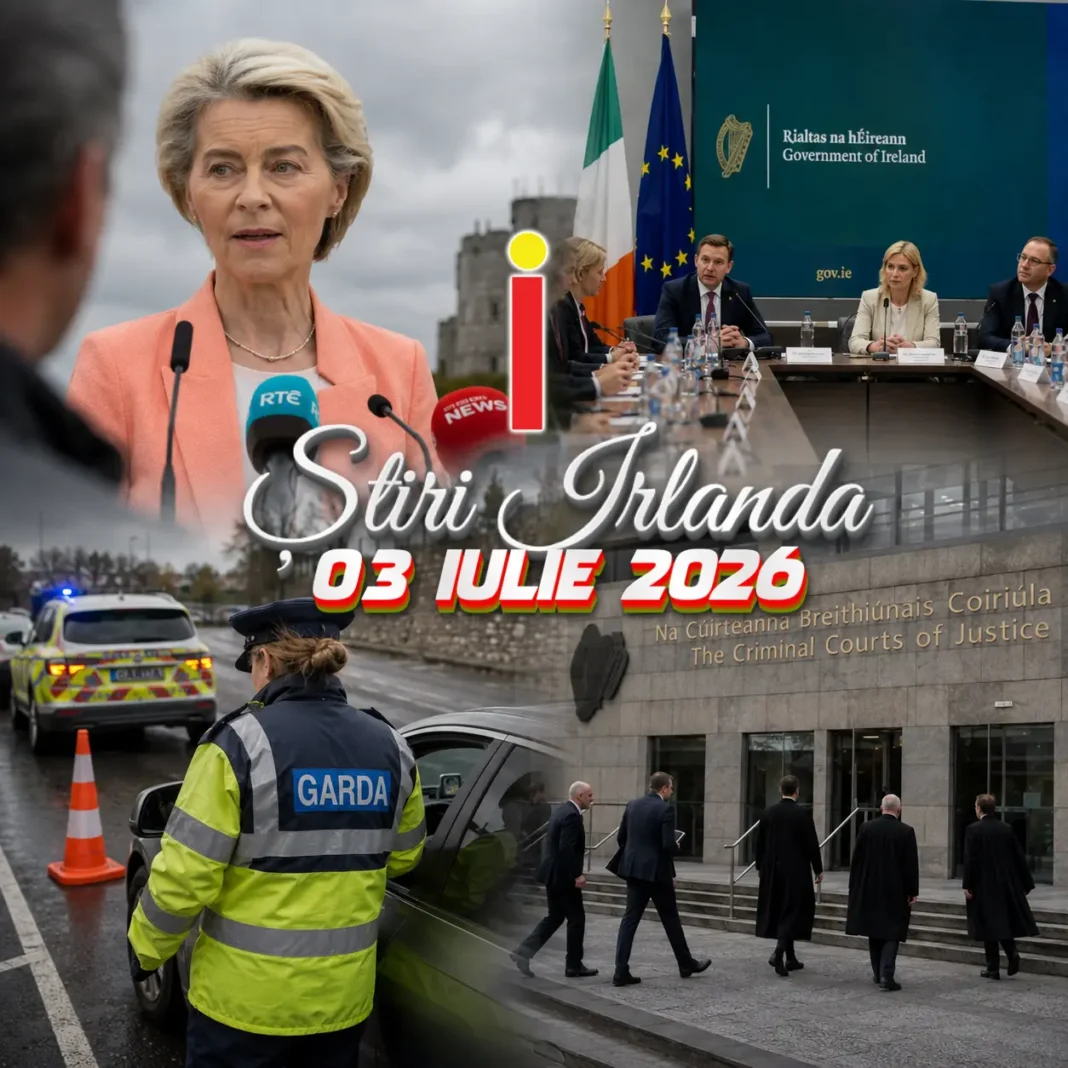 Știrile dimineții Irlanda 03 iulie 2026