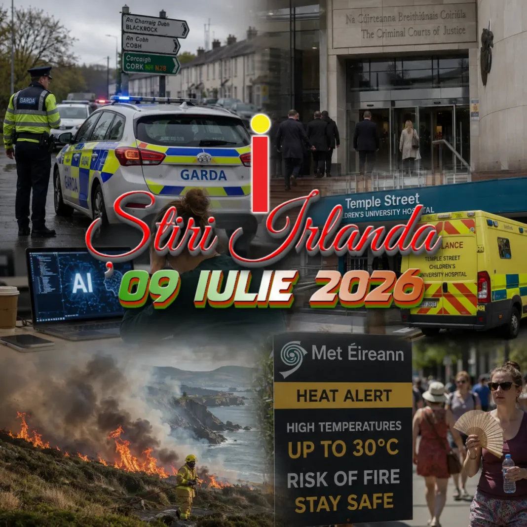 Știrile dimineții Irlanda 09 iulie 2026
