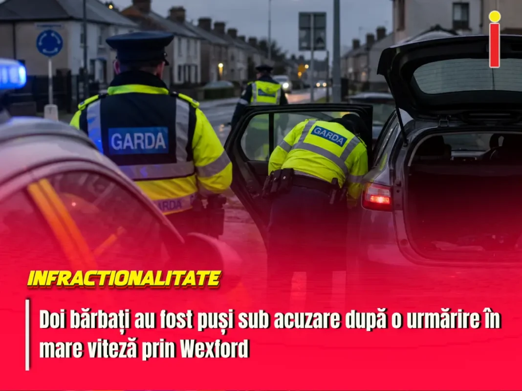 Urmărire în Wexford după o mașină furată