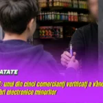 Au vândut țigări electronice minorilor