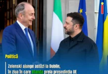 Zelenski ajunge la Dublin, în ziua în care Irlanda preia președinția UE