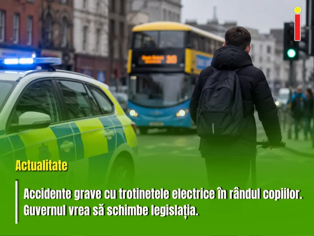 Irlanda pregătește reguli mai stricte pentru trotinetele electrice după o serie de accidente grave în rândul copiilor