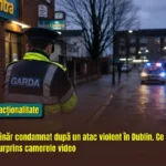 Tânăr condamnat după un atac violent în Dublin. Ce au surprins camerele video