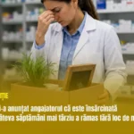 Și-a anunțat angajatorul că este însărcinată. Câteva săptămâni mai târziu a rămas fără loc de muncă