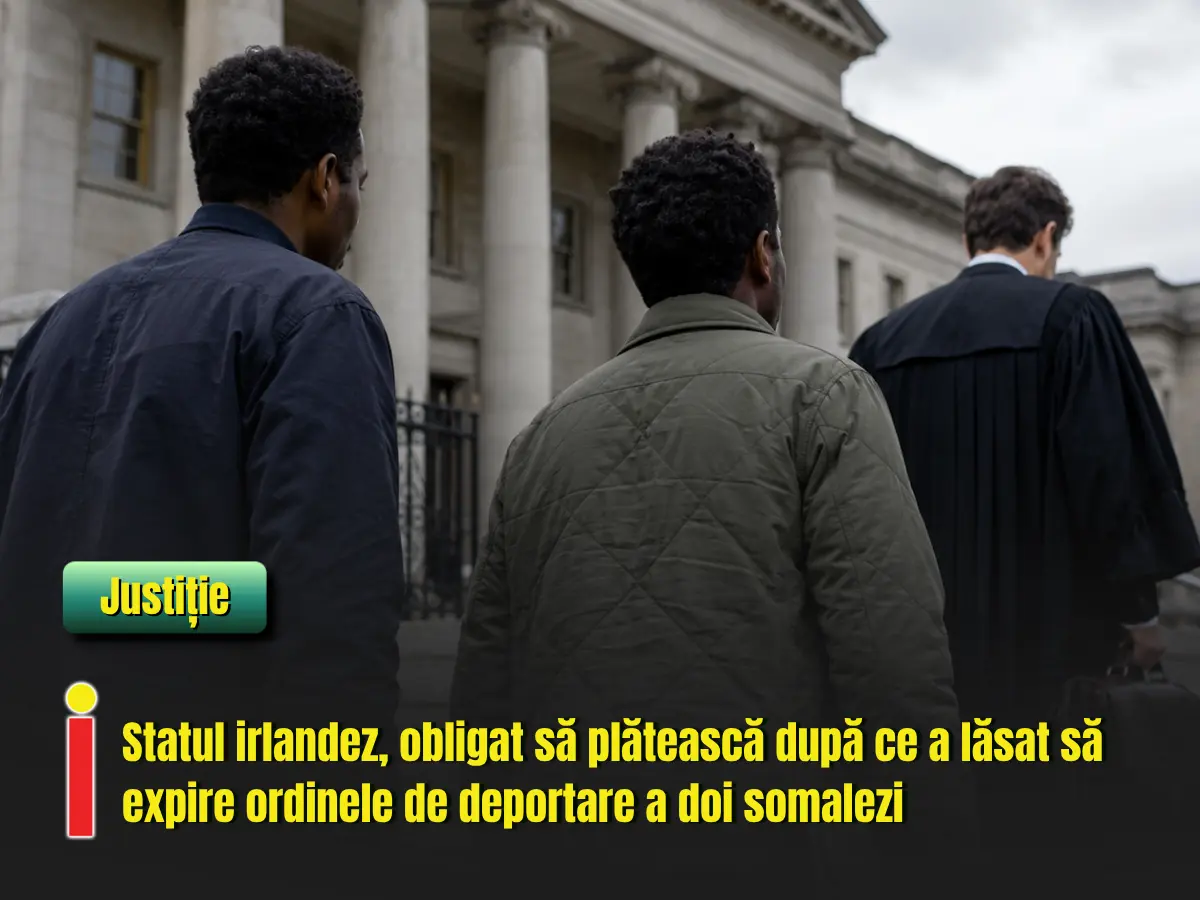 Statul irlandez obligat să plătească după o eroare în aplicarea ordinelor de deportare