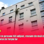 Zeci de persoane fără adăpost, evacuate din două clădiri istorice din Temple Bar