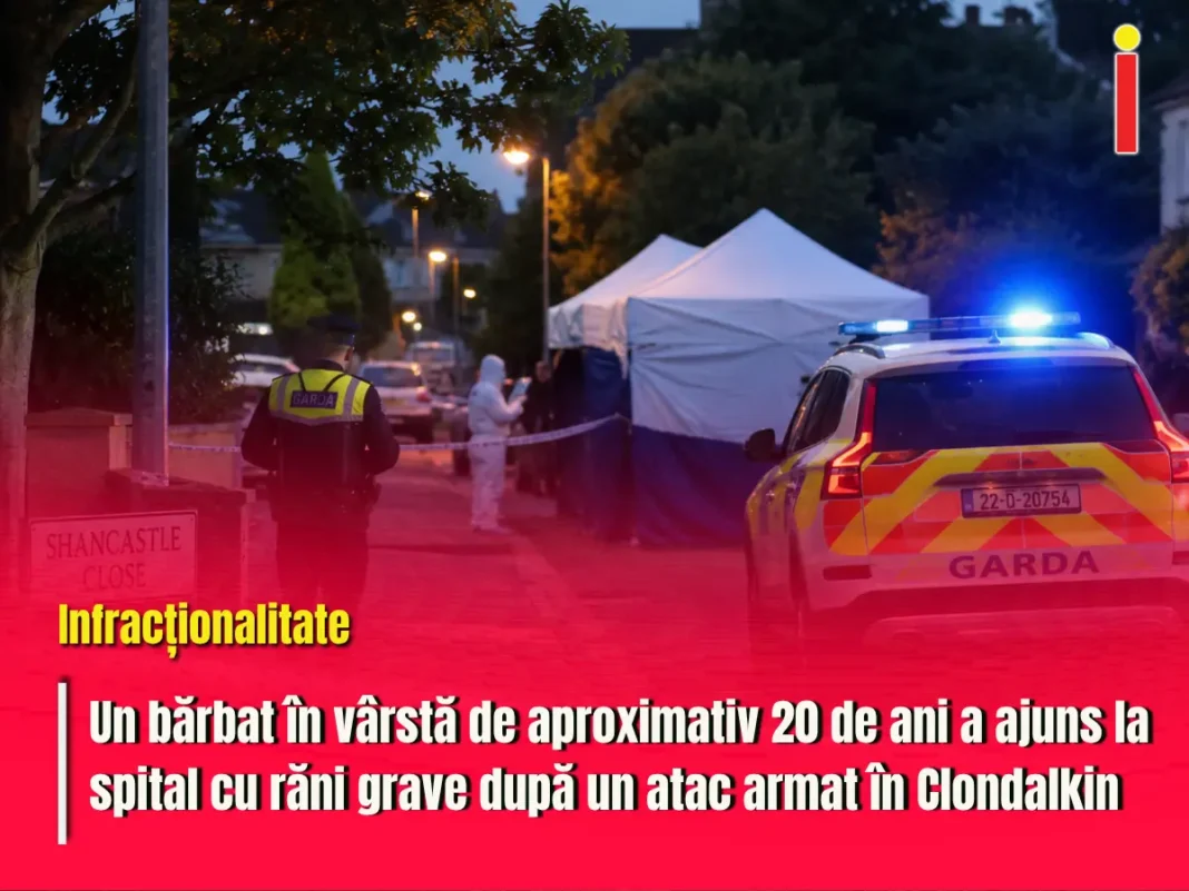 Tânăr împușcat în Clondalkin, în sud-vestul Dublinului