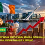 Avertisment pentru Irlanda: inflația ar putea urca la 6%, cu noi scumpiri la energie și transport
