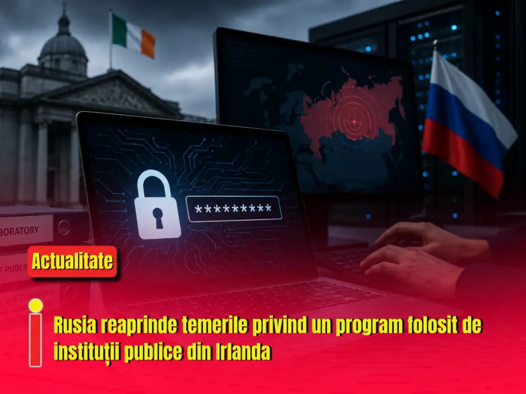 Rusia reaprinde temerile privind un program folosit de instituții publice din Irlanda