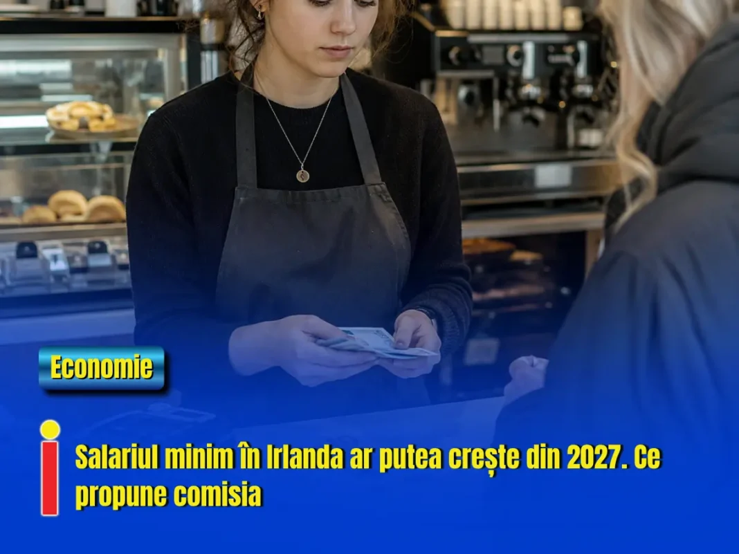 Salariul minim în Irlanda ar putea crește din 2027. Ce propune comisia