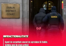 Agent de securitate acuzat de agresiune în Dublin. Victima este în stare critică