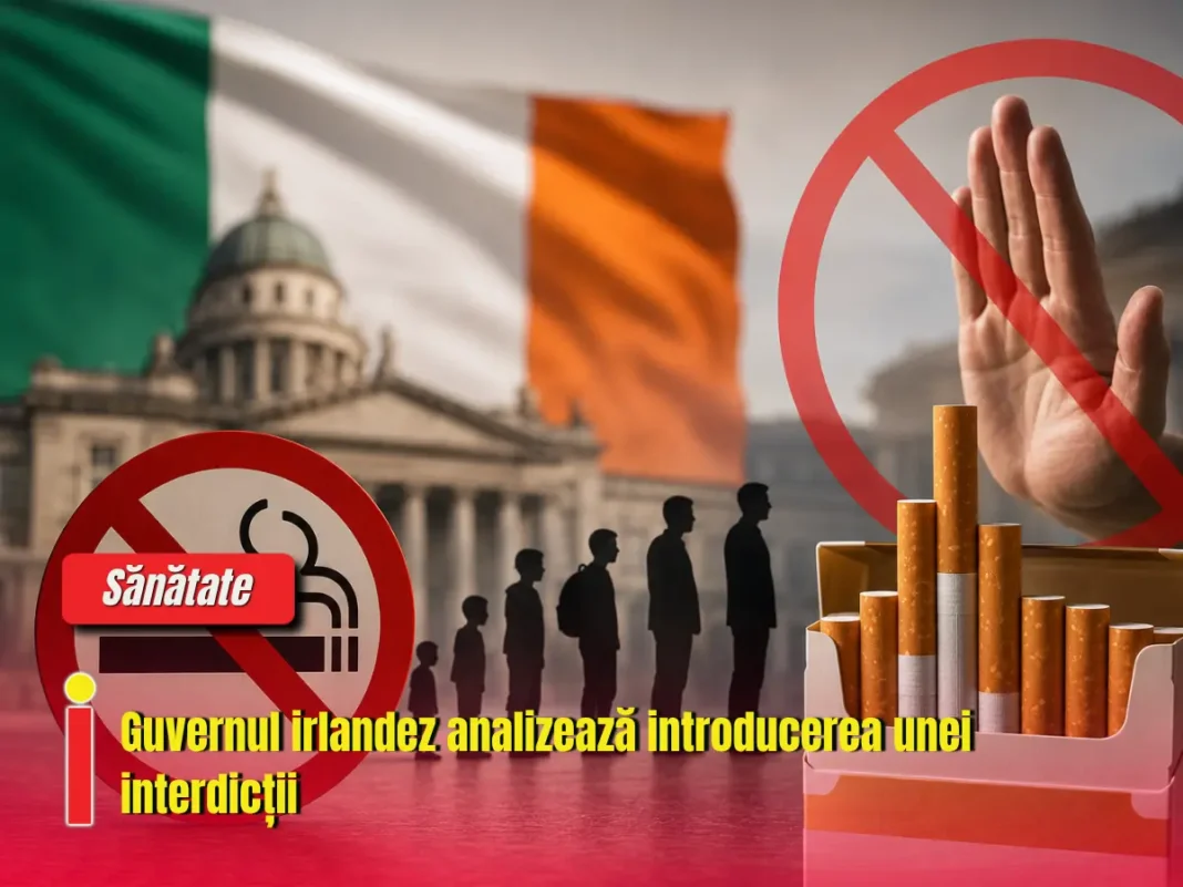 Irlanda analizează interzicerea vânzării de țigări pentru generațiile tinere