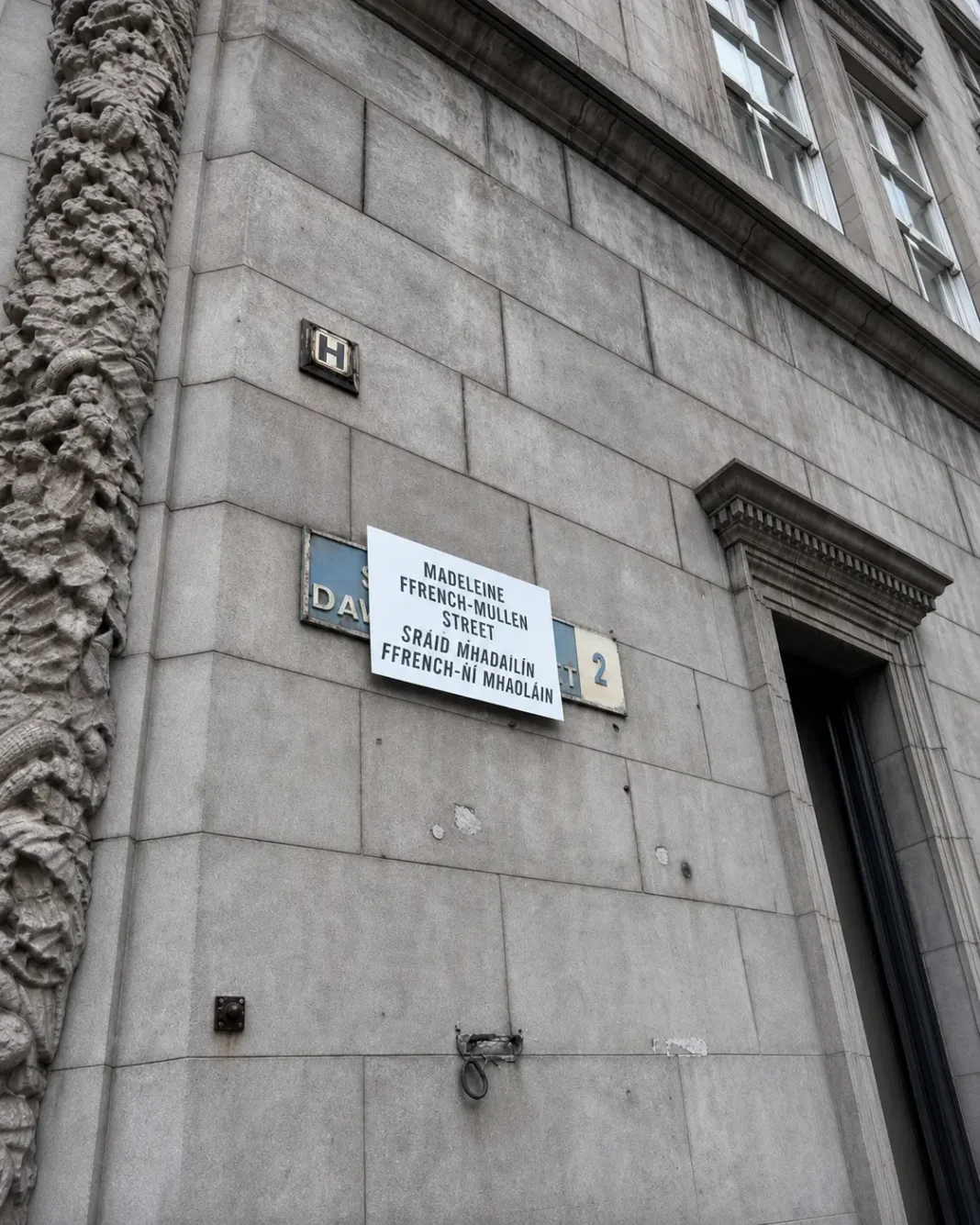 Mai multe străzi din Dublin au fost „rebotezate” de activiști