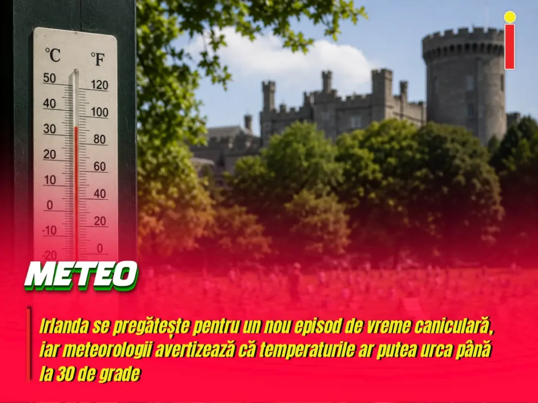 Val de căldură în Irlanda: temperaturile pot ajunge la 30°C