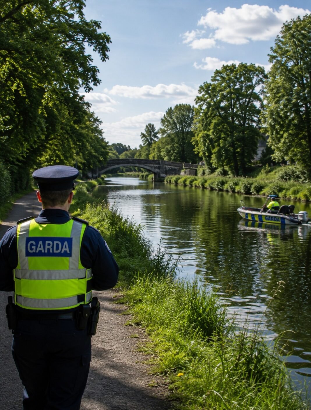 Trupul unui bărbat, recuperat din Royal Canal, în Dublin. Garda investighează circumstanțele decesului
