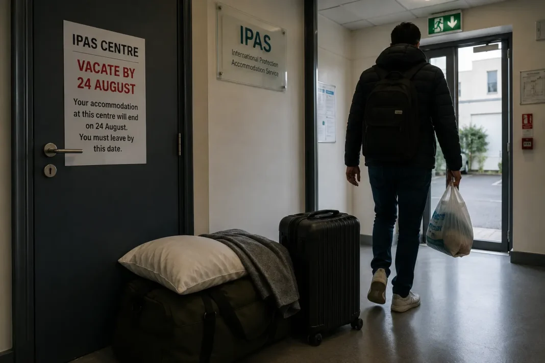 Până la 25 de solicitanți de azil din Dublin, obligați să părăsească centrul IPAS până luni. Unii spun că își contestă încă deportarea