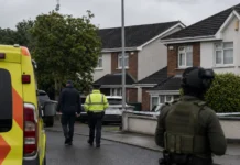 intervenție Garda în Ballyogan Dublin