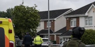 intervenție Garda în Ballyogan Dublin