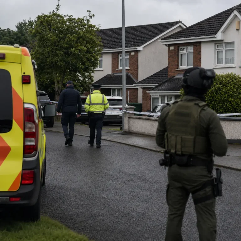 intervenție Garda în Ballyogan Dublin