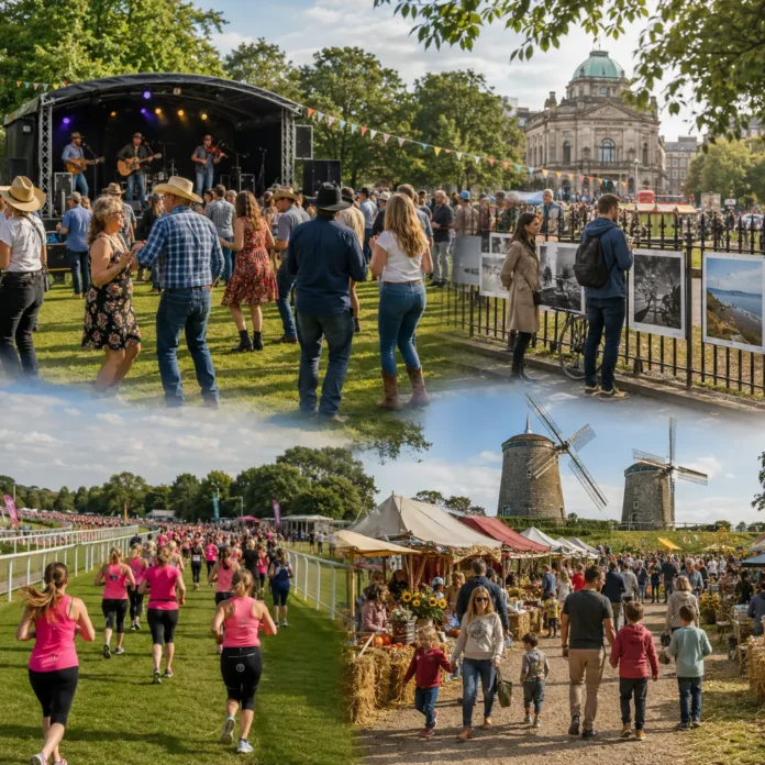 Festival în Merrion Square Dublin