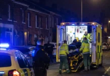 Atac violent în nordul Dublinului: bărbat înjunghiat și transportat de urgență la spital