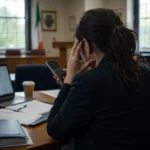 telefon mobil și documente anchetă Garda