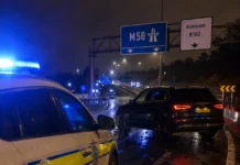 Mașină furată, condusă pe contrasens pentru a scăpa de Garda. Urmărire periculoasă în Dublin, în toiul nopții