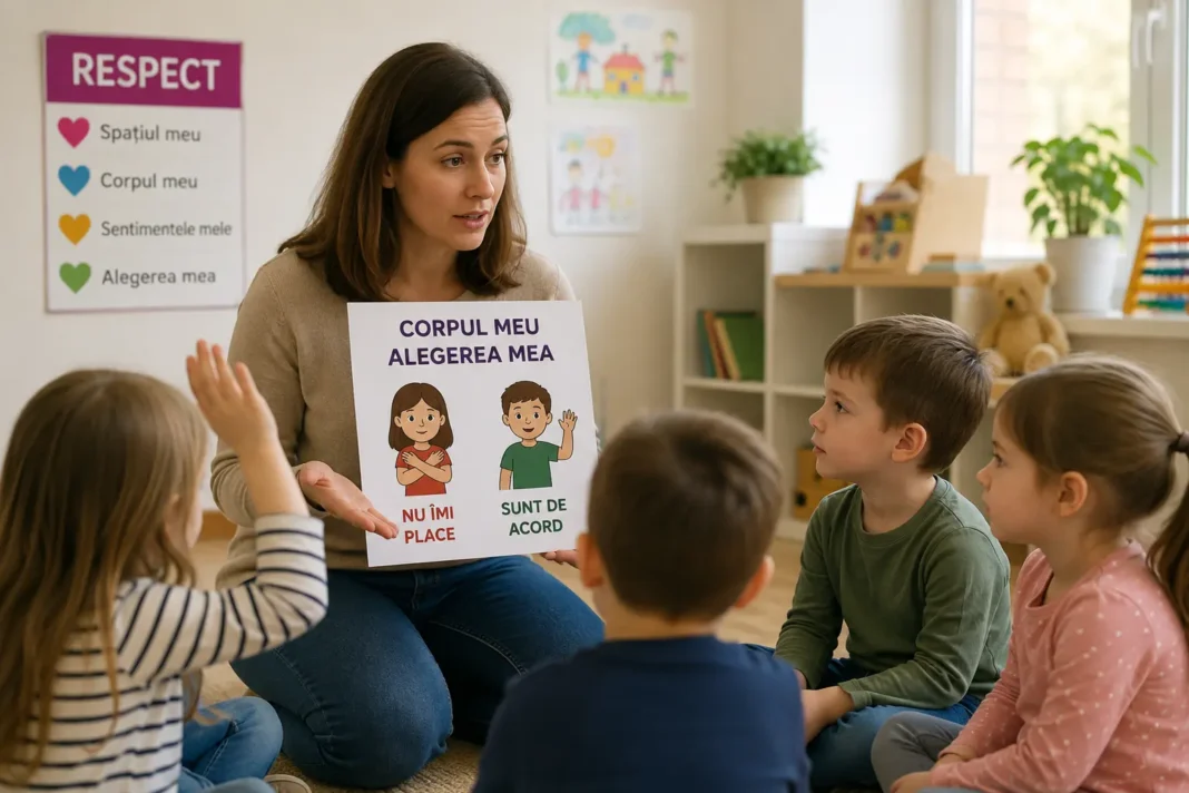 Ar trebui copiii de grădiniță să învețe despre consimțământ? Răspunsul unei experte