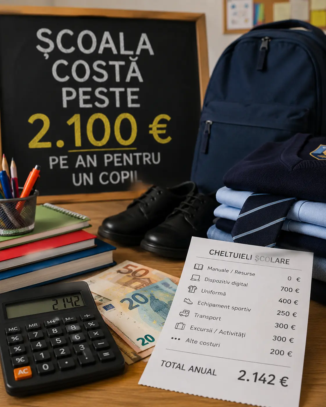 Școala „gratuită” ajunge să coste peste 2.100 de euro pe an pentru un copil în Irlanda