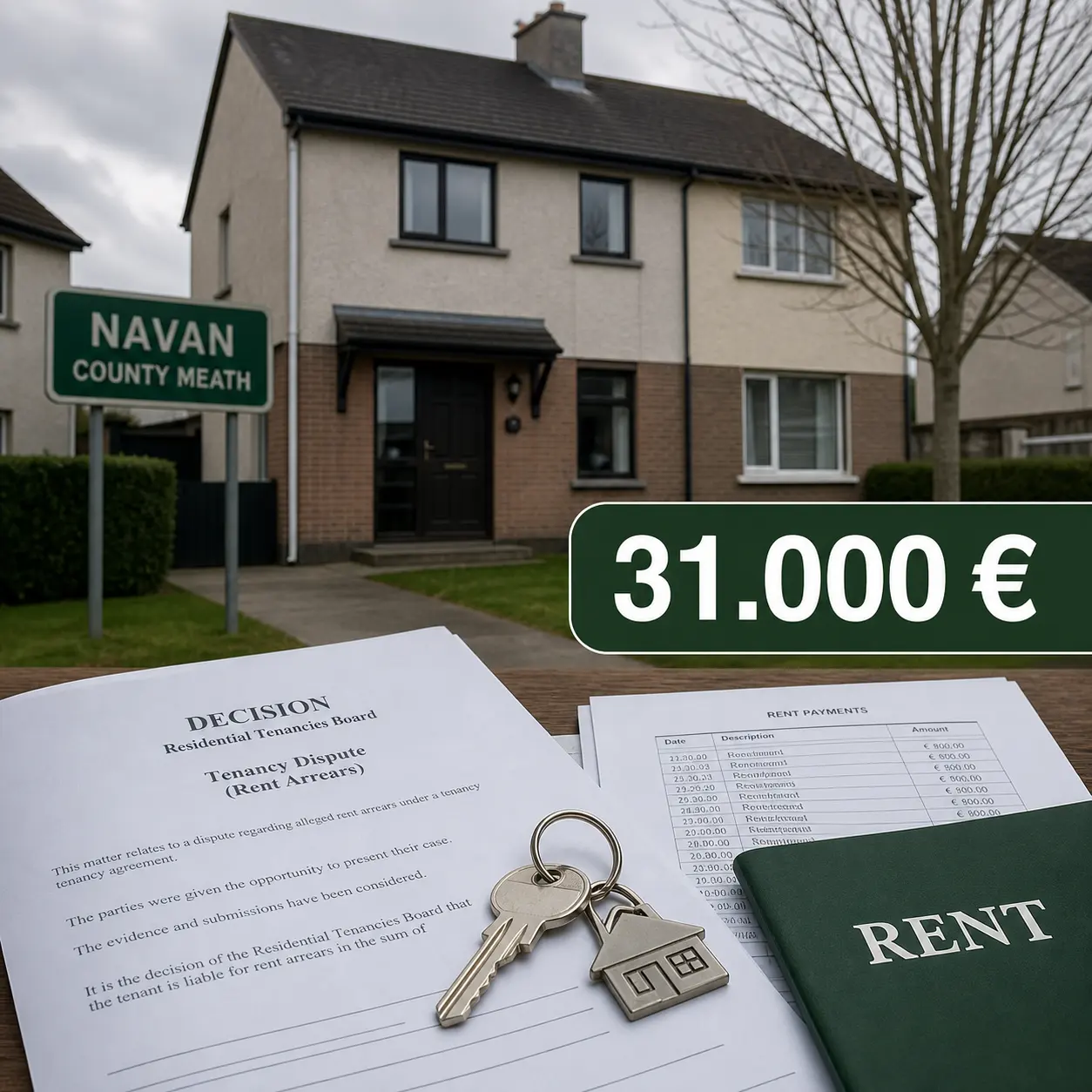 Doi români din Irlanda, obligați să plătească peste 31.000 de euro restanțe la chirie și să părăsească locuința în 21 de zile