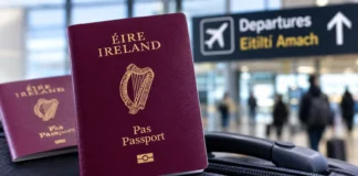 Peste 500.000 de pașapoarte irlandeze emise în șase luni: Antrim urcă pe locul trei