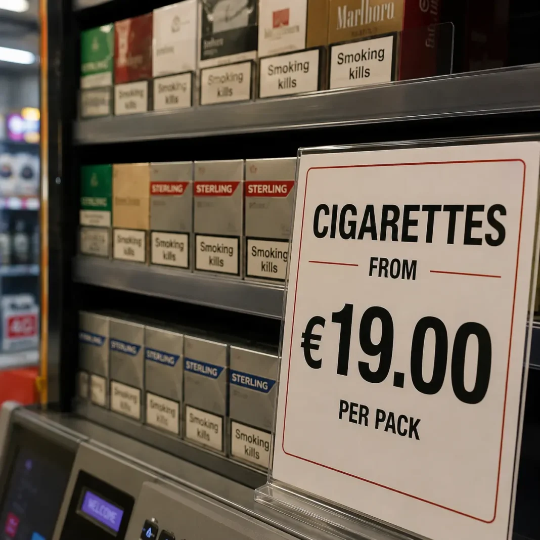 Țigările s-ar putea scumpi din nou în Irlanda: se cere o majorare de 1,60 euro pentru un pachet